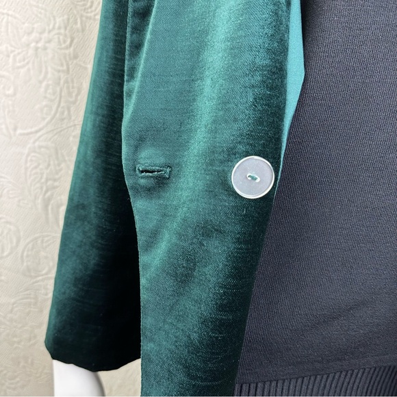 Chico’s 2 Washable Velvet Blazer Jacket - Picture 8 of 12